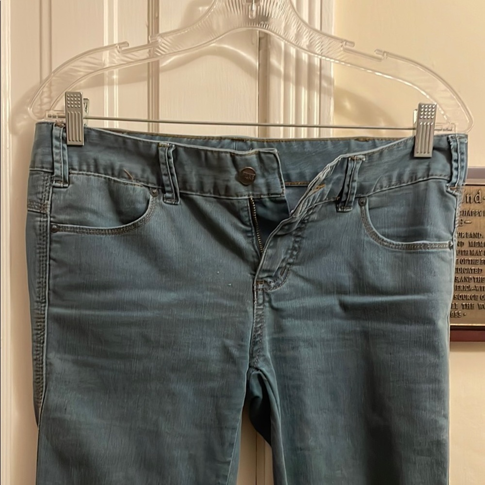 Free People Turquoise Jeans